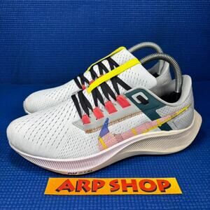 🔴 Nike Air Zoom Pegasus 38 Women`s Size 7.5 Grey Blue Tint Shoes DC8796-400